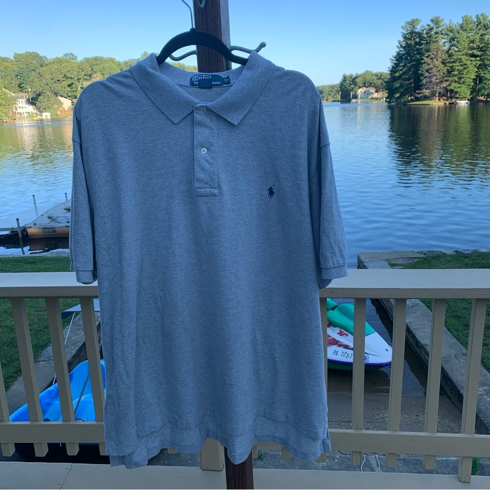 Polo Ralph Lauren men’s 3XB grey classic polo